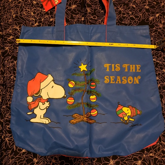 Snoppy Xmas bag *NEW - Picture 3 of 3